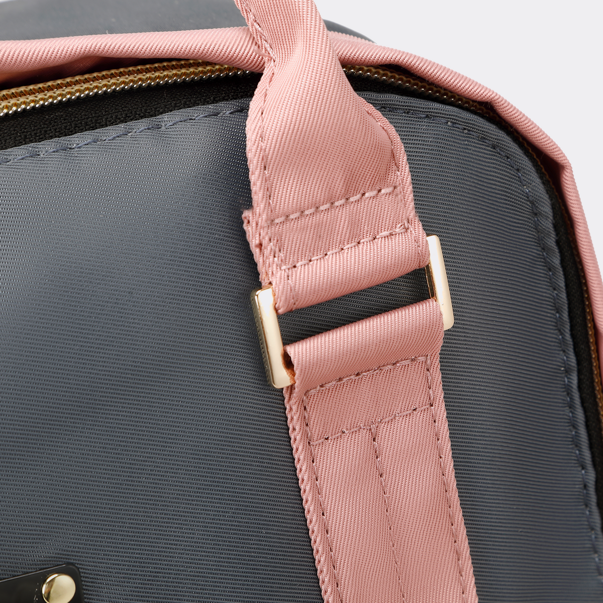 Pink & Grey Diaper Bag — MAJ140