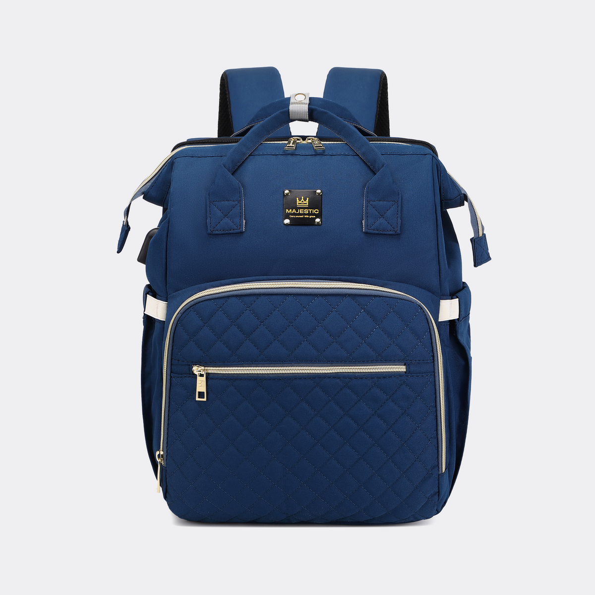 Blue Diaper Bag Backpack — MAJ136