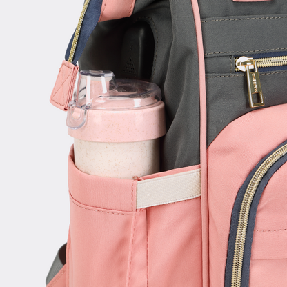 Pink & Sky Blue Diaper Bag — MAJ134