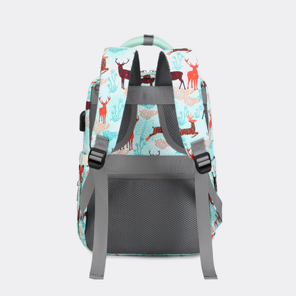 Turquoise Diaper Bag — MAJ141