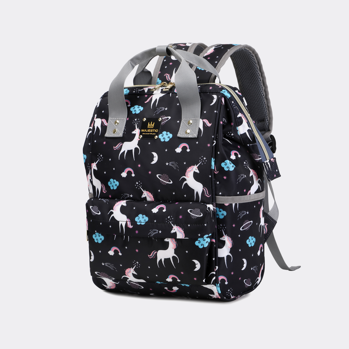 Black Unicron Diaper Bag — MAJ142