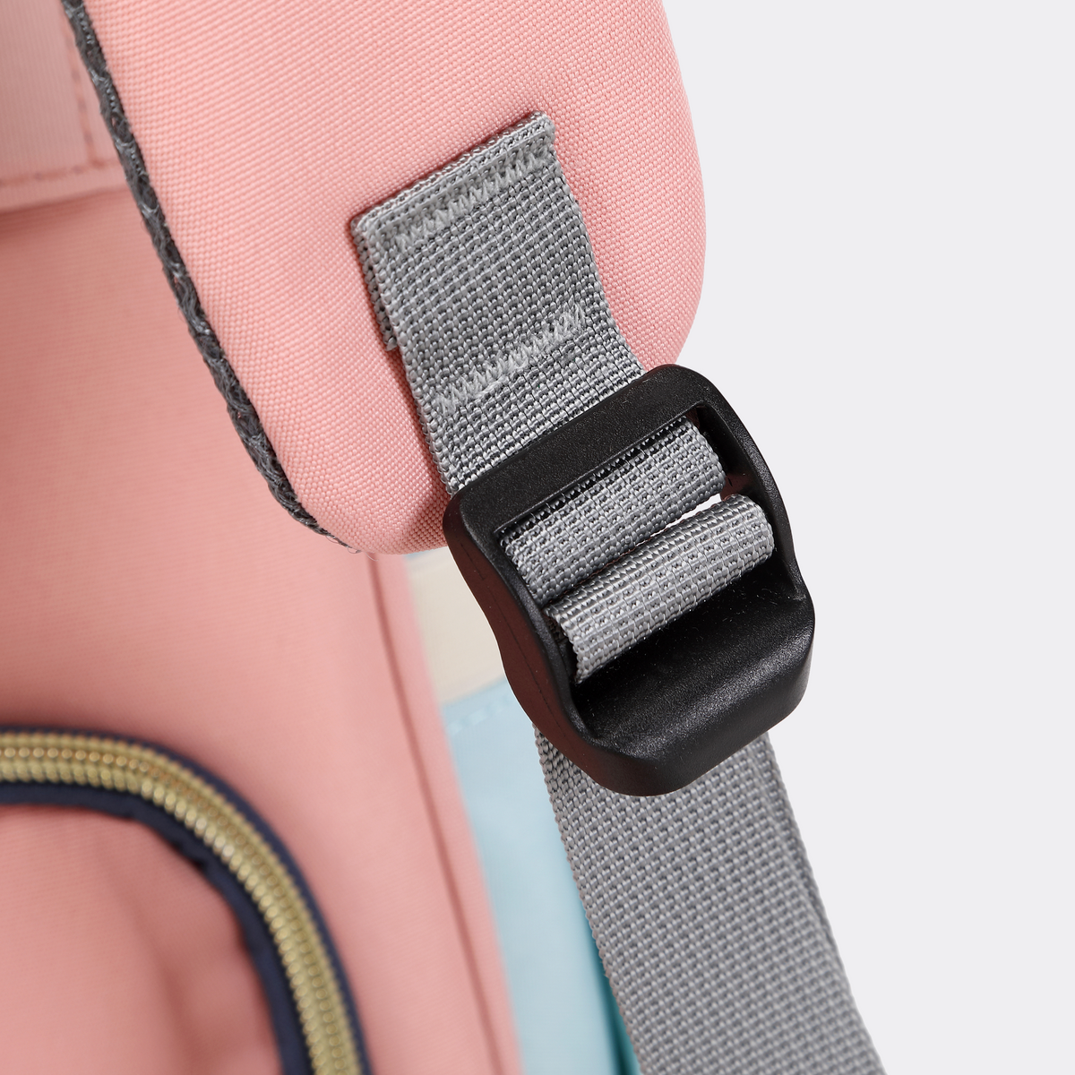 Pink & Sky Blue Diaper Bag — MAJ139