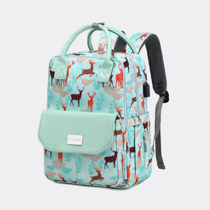 Turquoise Diaper Bag — MAJ141
