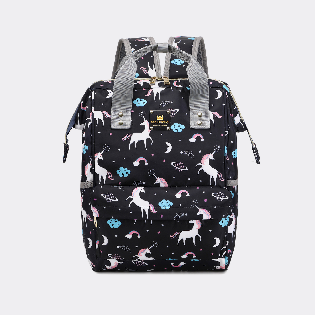 Black Unicron Diaper Bag — MAJ142