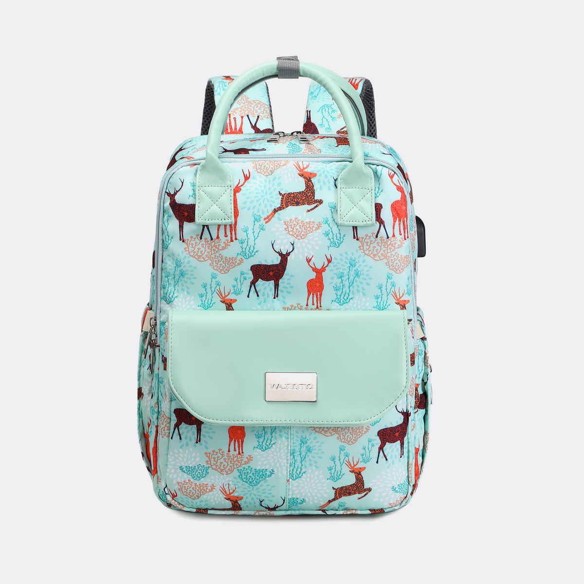 Turquoise Diaper Bag — MAJ141