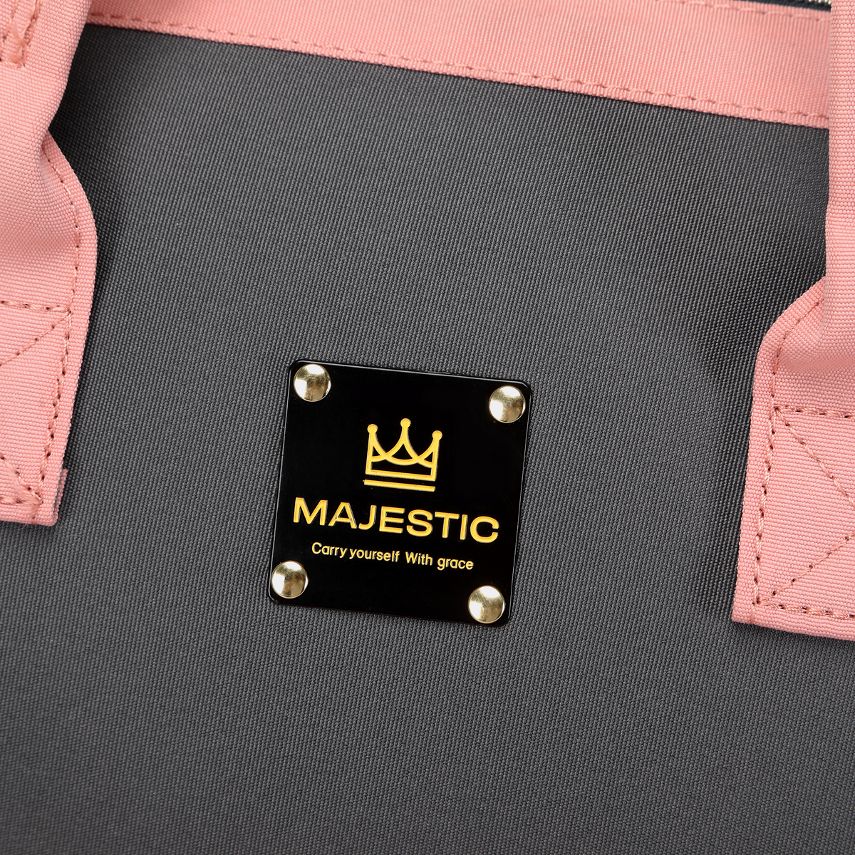 Pink & Grey Diaper Bag Set — MAJ133