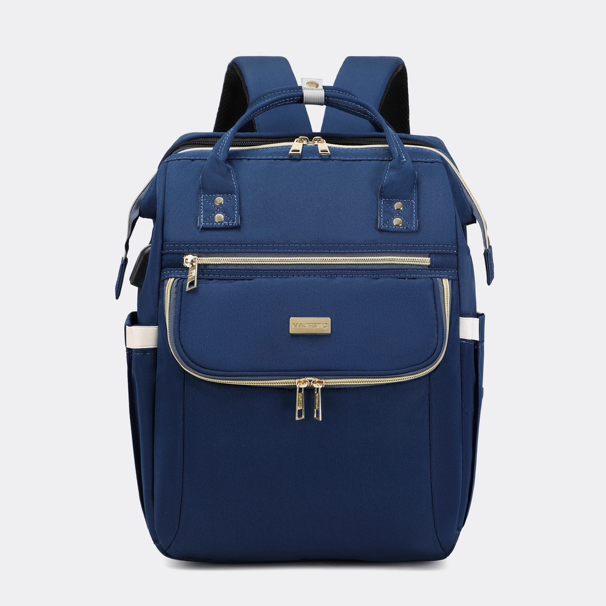 Navy Blue Diaper Bag Backpack — MAJ137