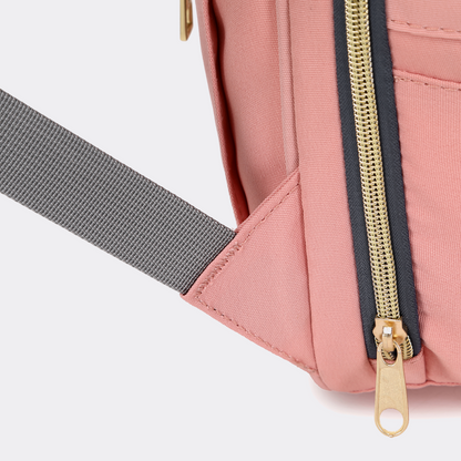 Pink & Grey Diaper Bag Set — MAJ133
