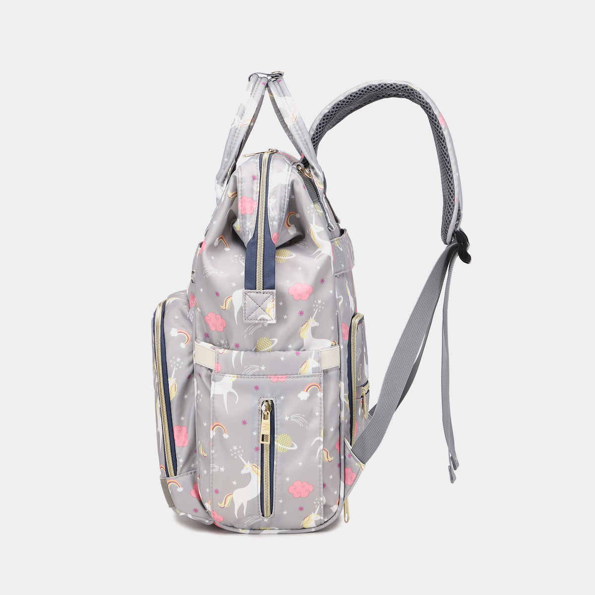 Grey Unicorn Diaper Bag — MAJ138