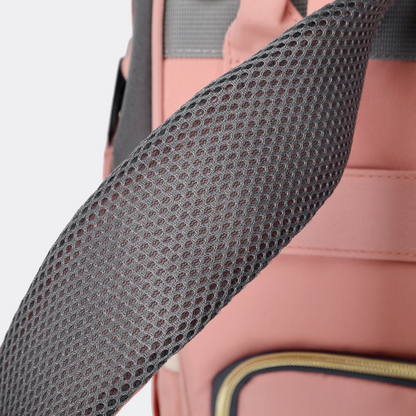 Pink & Grey Diaper Bag Set — MAJ133