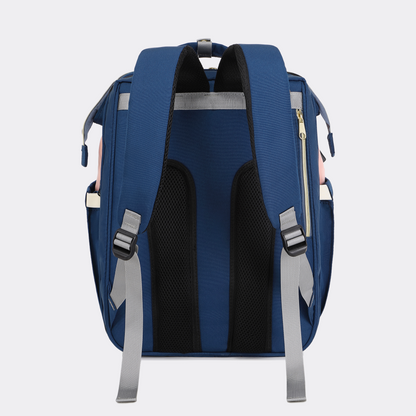 Blue Diaper Bag Backpack — MAJ136