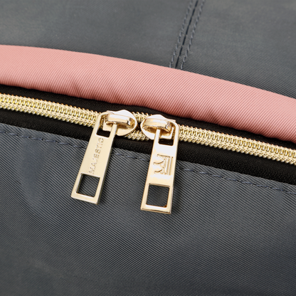 Pink & Grey Diaper Bag — MAJ140