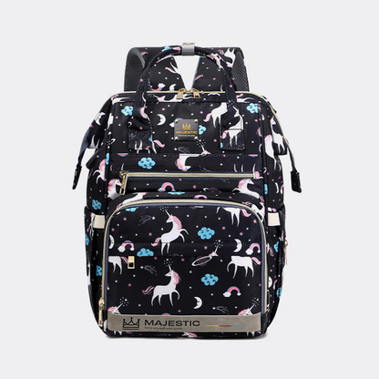 Black Unicorn Diaper Bag — MAJ138