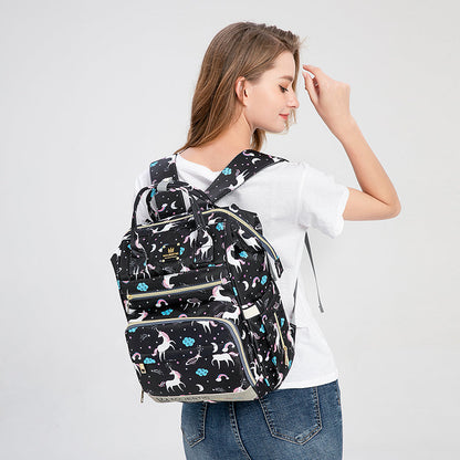 Grey Unicorn Diaper Bag — MAJ138