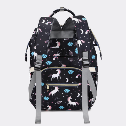 Black Unicorn Diaper Bag — MAJ138