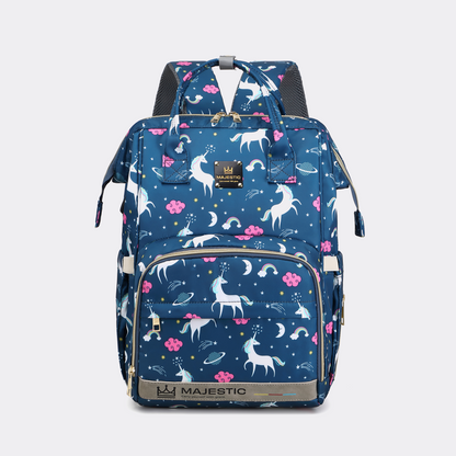 Blue Unicorn Diaper Bag Set — MAJ133