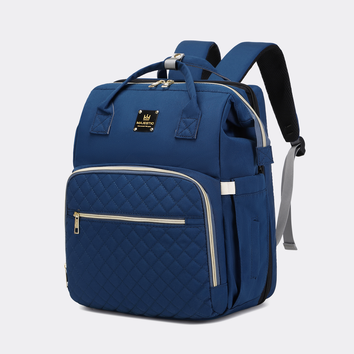 Blue Diaper Bag Backpack — MAJ136