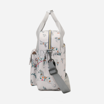 Grey Diaper Duffle Bag — MAJ146