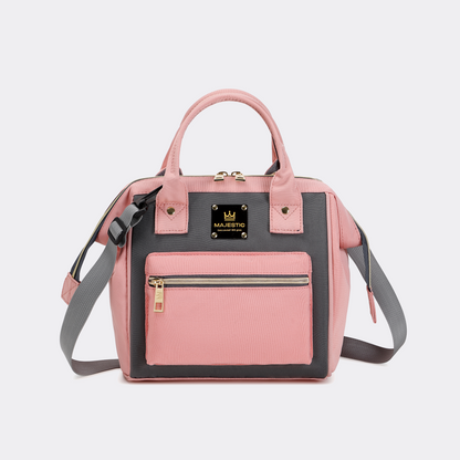 Pink & Grey Diaper Bag Set — MAJ133