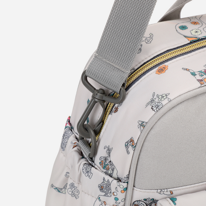 Grey Diaper Duffle Bag — MAJ146