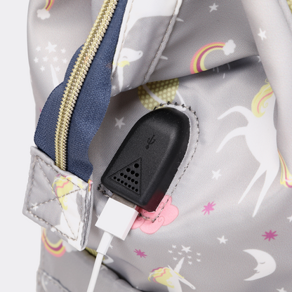 Grey Unicorn Diaper Bag — MAJ138