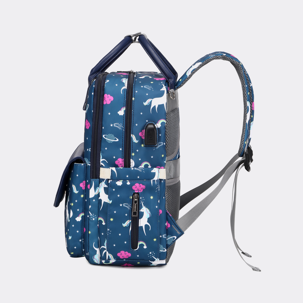 Blue Unicorn Diaper Bag — MAJ141